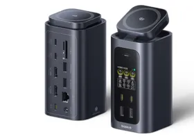 Punya Meja Kerja Berantakan? Docking Station 15-in-1 Ini Mampu Isi Daya Laptop dan Ponsel Sekaligus
