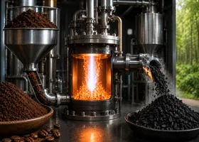 Ternyata Begini Rahasia Ubah Ampas Kopi Basah Jadi Bahan Bakar dalam 90 Detik