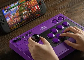 Lima Tahun Berlalu, 8BitDo Arcade Stick Cuma Ganti Baju Warna Ungu?