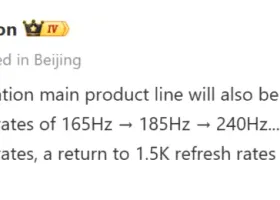 OnePlus Terus Kejar Refresh Rate Tinggi Hingga 240Hz di Masa Depan