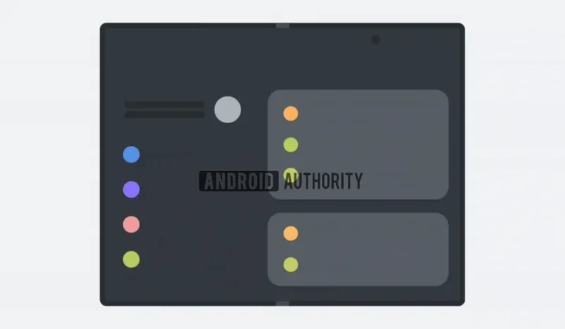 Animasi One UI 9 menunjukkan perangkat foldable dengan layar lebar untuk multitasking (Photo: Samsung, Huawei)