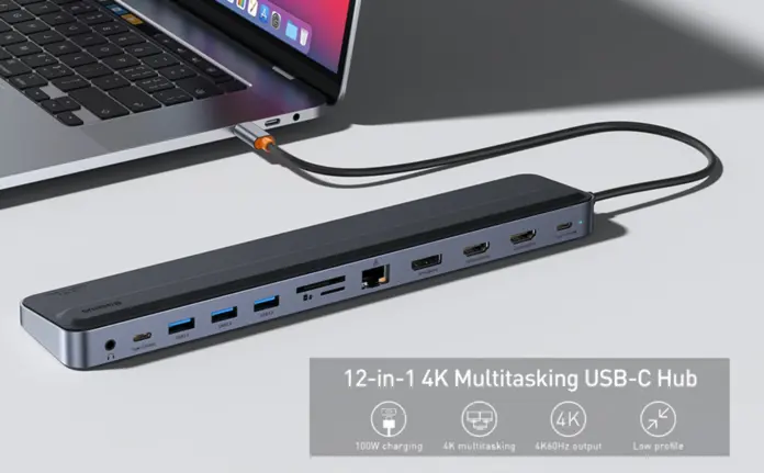 Anker 555 USB-C hub untuk laptop dan iPad (Photo: Gizmochina, Anker)