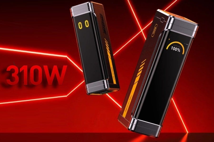 Aohi Starship Pro power bank 310W 20000mAh dengan layar indikator (Photo: Aohi, Gizmochina)