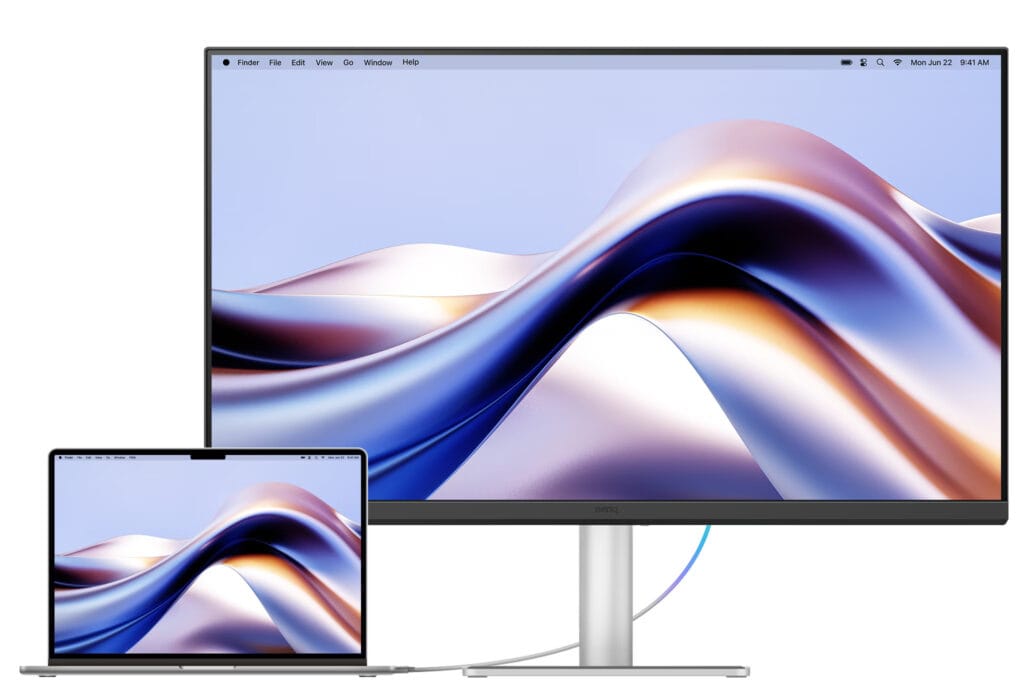 BenQ MA320UG 32 inci 4K 120Hz dengan port Thunderbolt 4 (Photo: Gizmochina, BenQ)