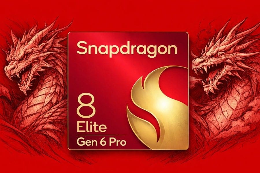 Diagram bocoran Snapdragon 8 Elite Gen 6 Pro HPB menunjukkan lapisan penyebar panas (Photo: Gizmochina, Qualcomm)