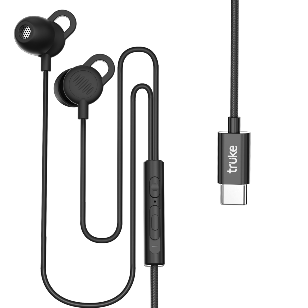 Earphone silikon untuk tidur dengan kabel fleksibel dan driver 13mm (Photo: Gizmochina)