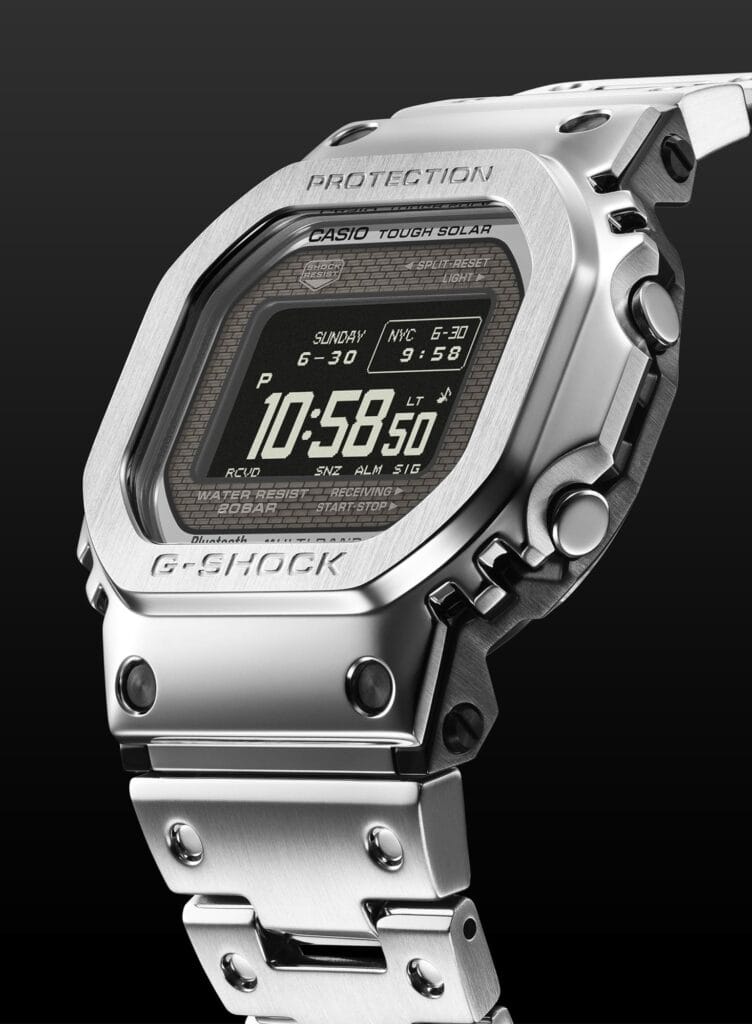 GMW-BZ5000 menampilkan Tough Solar dan konektivitas Bluetooth (Photo: Casio, Gizmochina)