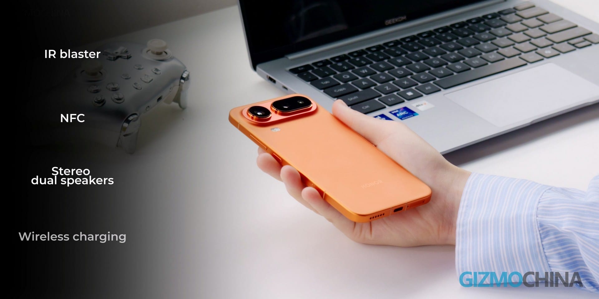 HONOR Magic8 Pro Air ponsel ringan 155 g dan layar 6,3 inci (Photo: Gizmochina)