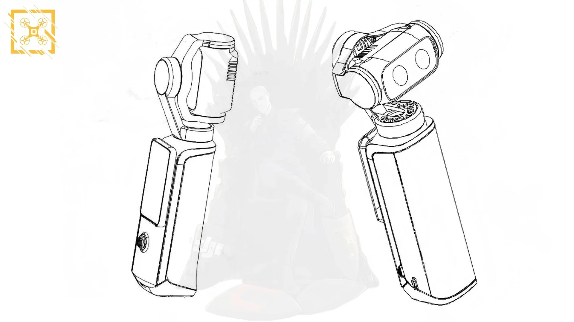 modul telephoto 3x pada kamera vlogging compact (Photo: Insta360, DJI)