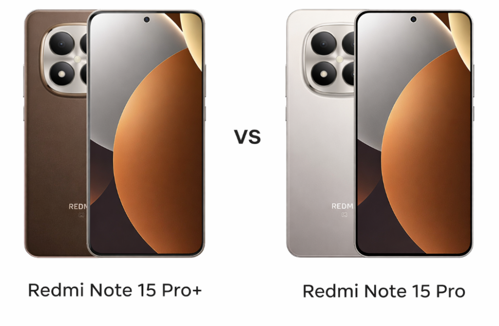 Perbandingan redmi note 15 pro+ vs redmi note 15 pro menyorot chipset dan pengisian cepat (Photo: Xiaomi, Redmi)