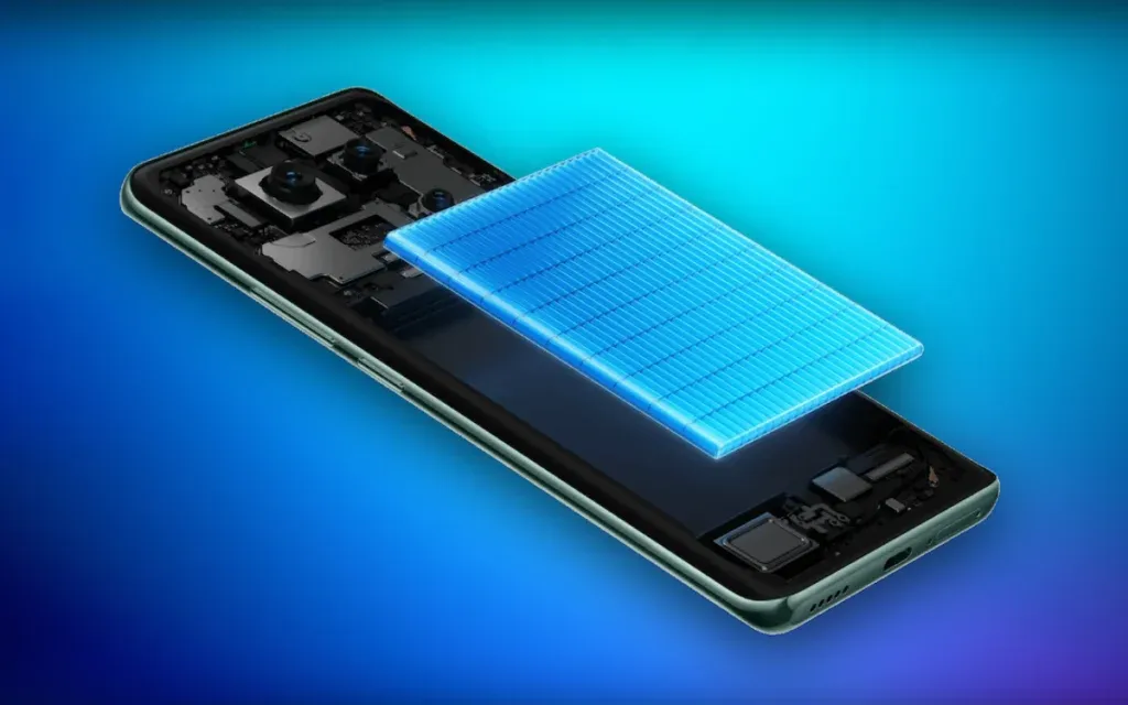 Perbandingan ukuran baterai grafit tradisional dan silicon carbon (Photo: Gizmochina, Neware)