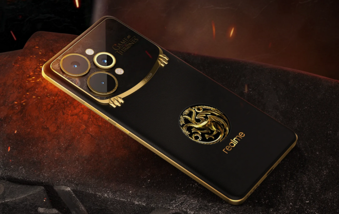 Realme 15 Pro Game of Thrones edisi terbatas dengan desain Dragonfire (Photo: Realme, Motorola)