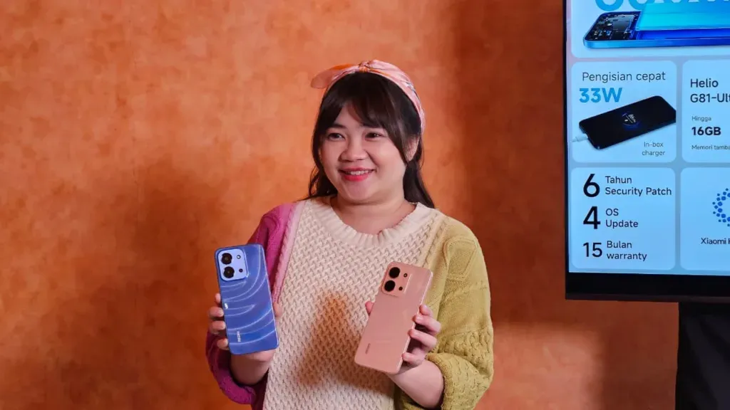 Redmi 15C dengan baterai 6.000 mAh tetap ramping (Photo: GadgetDIVA)