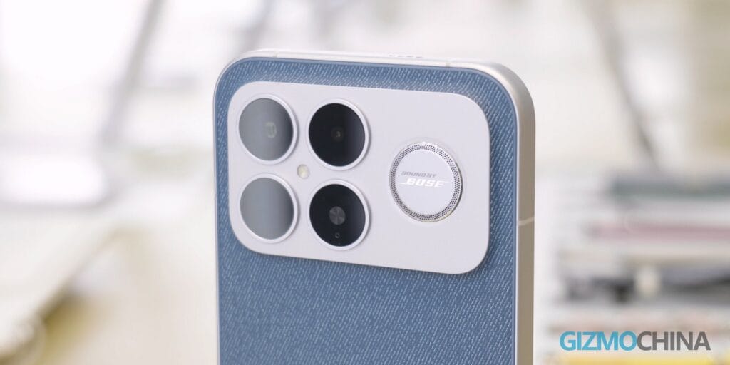 Redmi K90 Ultra dengan speaker Bose co-tuned (Photo: Gizmochina)