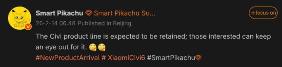 Render bocoran Xiaomi Civi 6 bocoran spesifikasi menampilkan kamera 200MP dan tombol AI (Photo: Xiaomi, Qualcomm)