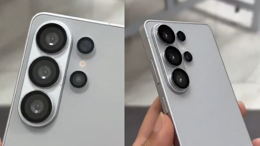 samsung galaxy s26 ultra desain varian putih memperlihatkan sudut melengkung (Photo: Samsung; Phonenurd)