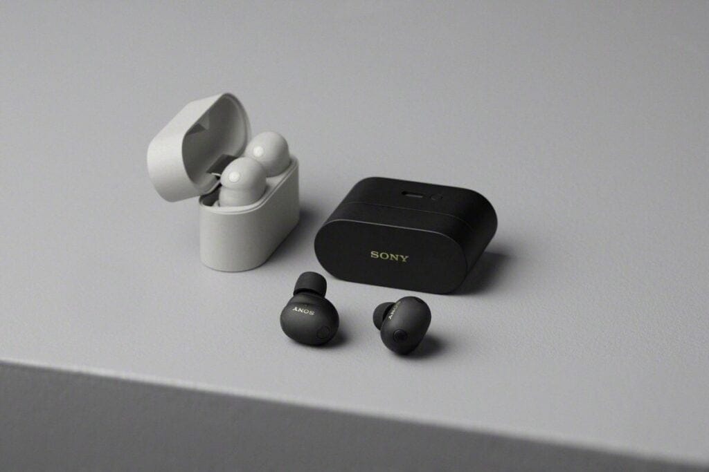 Sony WF-1000XM6 earbuds tampak close-up desain ramping (Photo: Sony)