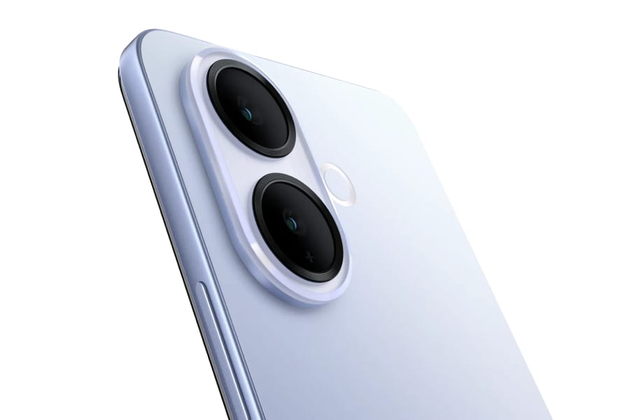 V60 Lite 4G varian warna hitam dan biru pada penempatan kamera belakang (Photo: Vivo, Qualcomm)