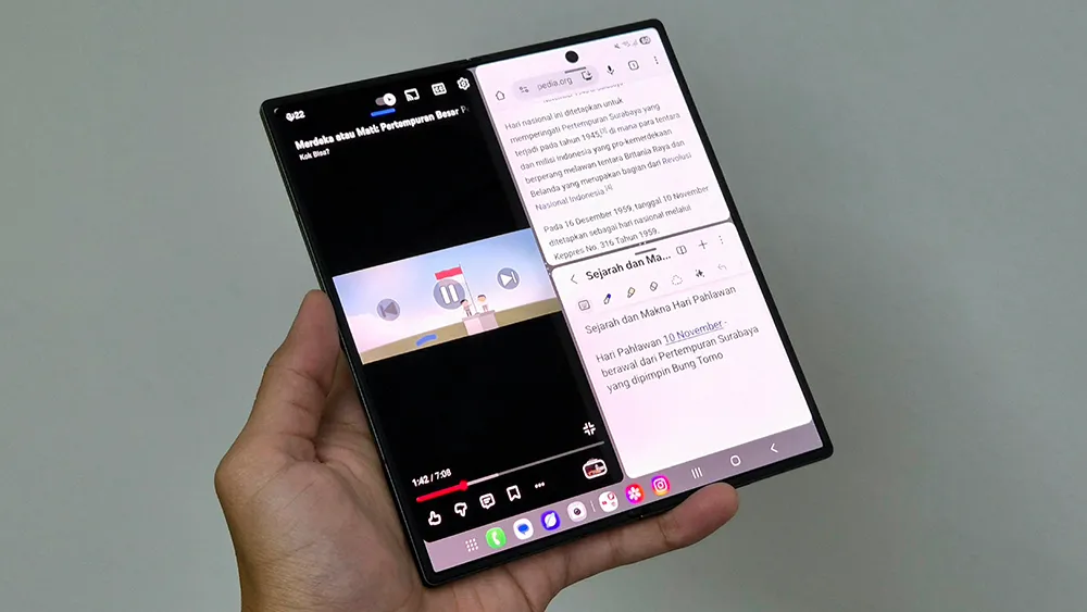 Galaxy Z Fold7: Gadget Cerdas untuk Pahlawan Masa Kini