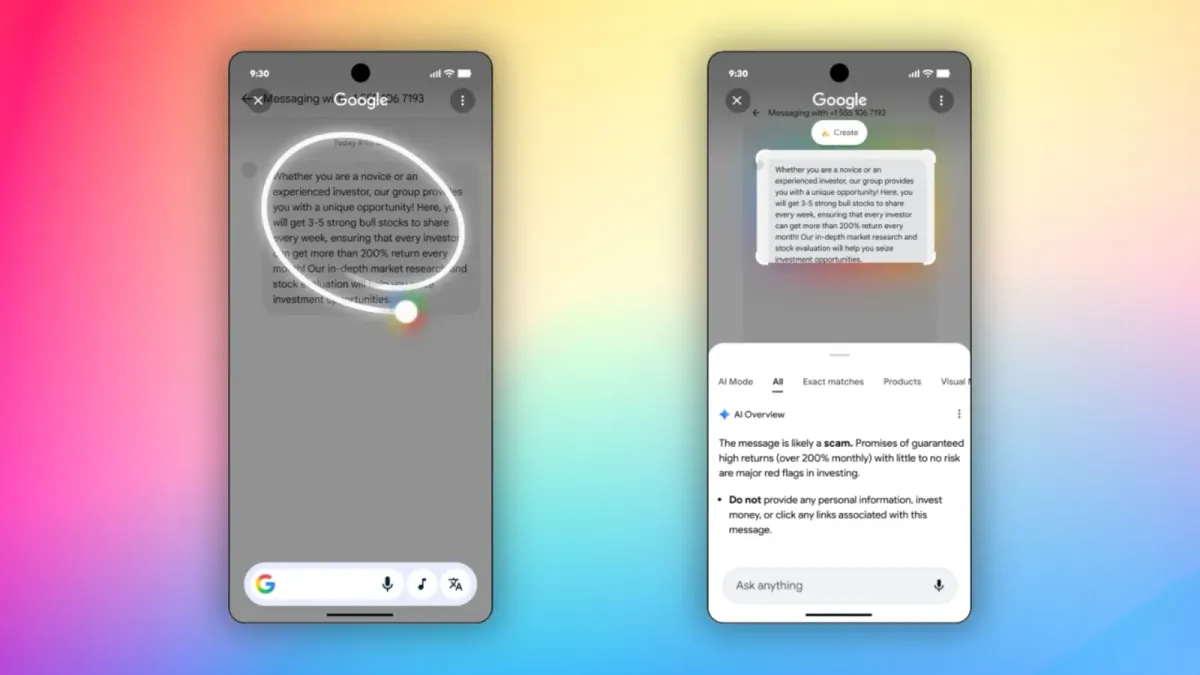 Jangan Asal Klik Link, Cara Praktis Deteksi SMS Penipuan di Android dengan Circle to Search