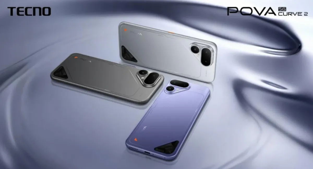 Tecno POVA Curve 2 5G: spesifikasi penting, baterai 8000mAh, dan fitur yang berpengaruh ke penggunaan sehari-hari (Photo: TECNO, MediaTek)