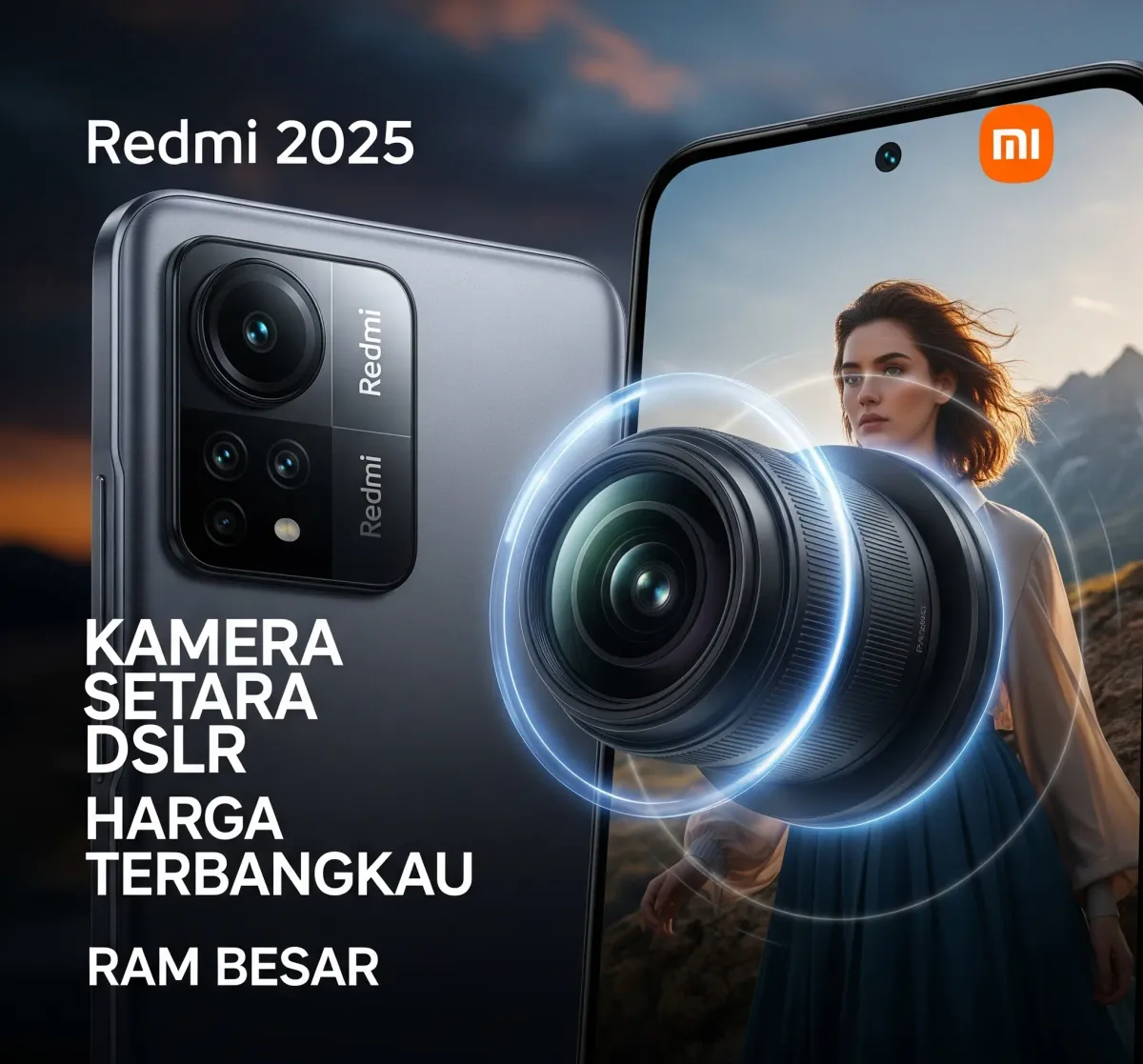HP Murah 2025 dengan Kamera Setara DSLR