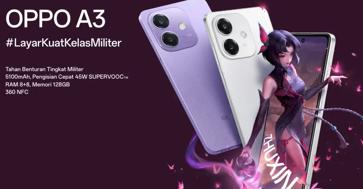 OPPO A3 Turun Harga