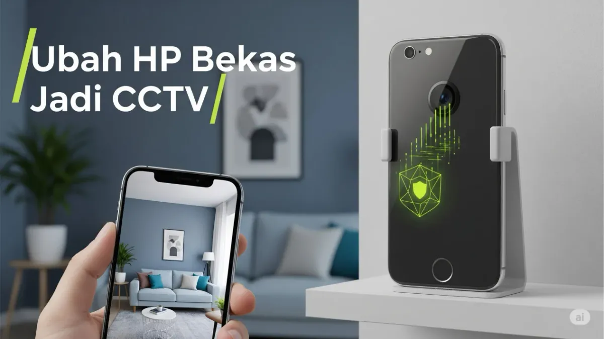 Ubah HP Lama Jadi CCTV Rumah