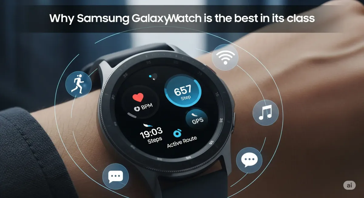 Galaxy Watch Jadi Smartwatch Terbaik 2025