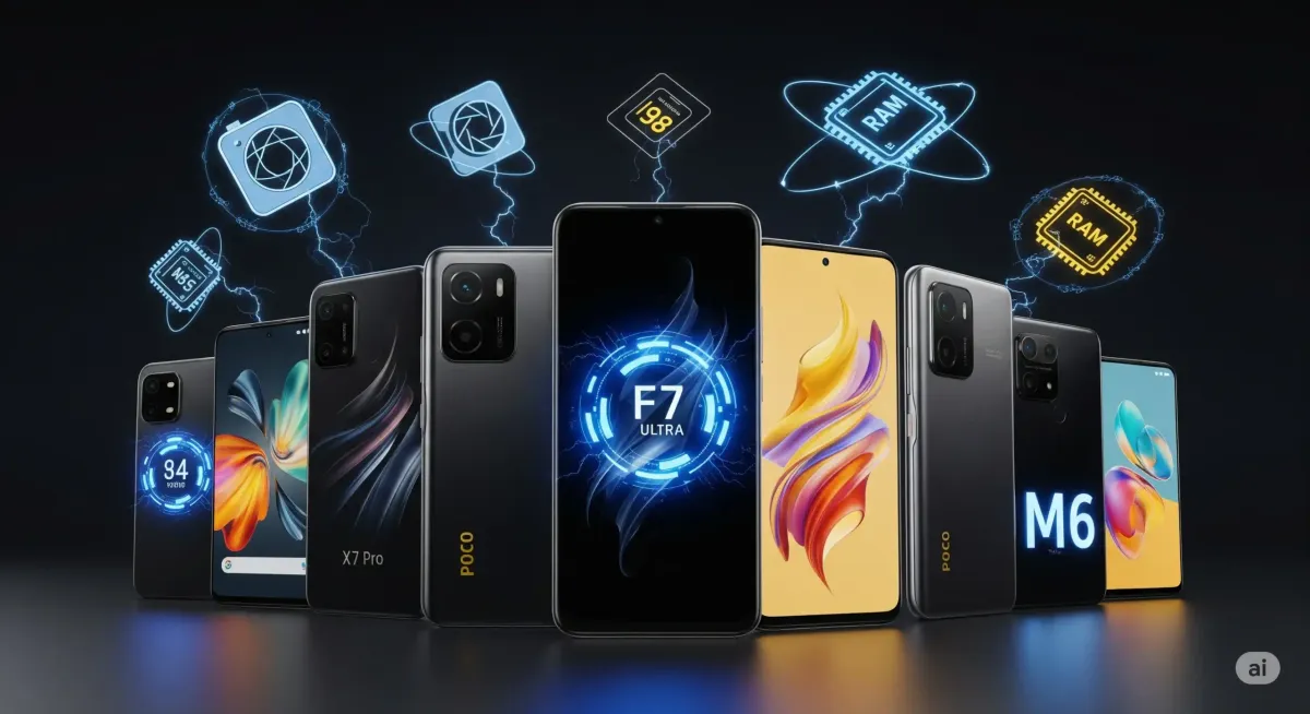 Pilihan HP Poco Tercanggih Agustus 2025