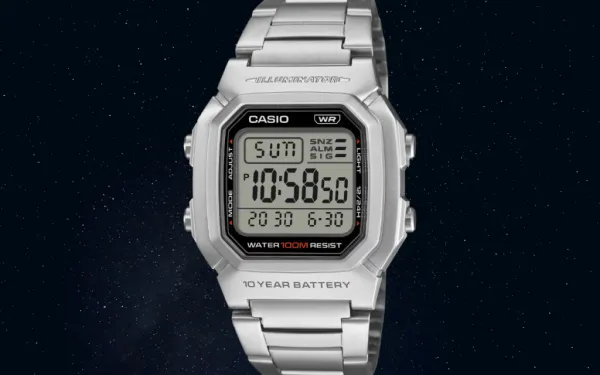 Casio W-800HD-1AV Resmi Rilis, Jam Digital Retro Harga Bersahabat