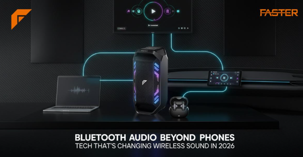 Cara Memilih Speaker Bluetooth yang Tepat untuk Penggunaan Sehari-hari (Photo: Gizmochina, Faster)
