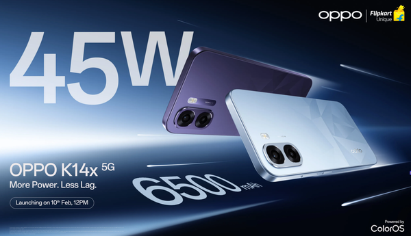 Spesifikasi Lengkap Oppo K14x 5G dengan Baterai Besar dan Layar 120Hz