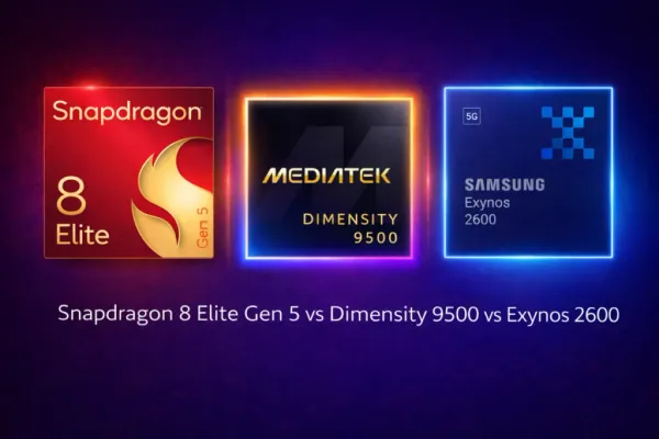 Snapdragon 8 Elite Gen 5 vs Dimensity 9500 vs Exynos 2600, Mana Paling Kencang?