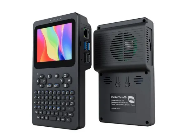 Mini PC Rasa Laptop, PocketTerm35 Bawa Raspberry Pi 5 ke Genggaman