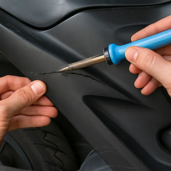 Memperbaiki Bodi Motor yang Patah