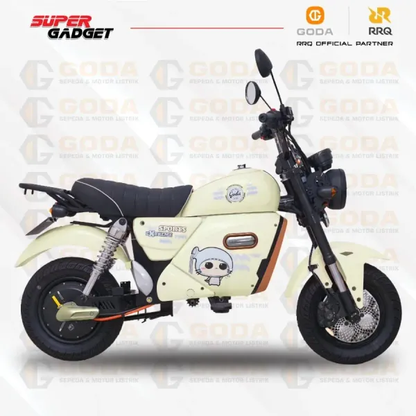 Goda Mecha Kingkong: Motor Listrik Futuristik