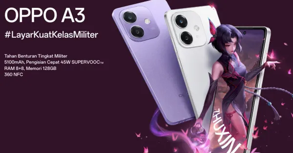 OPPO A3 Turun Harga