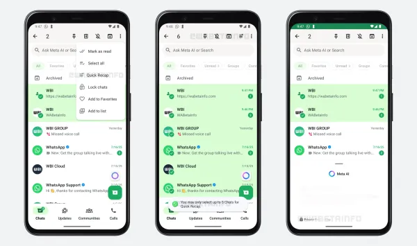 WhatsApp Luncurkan Fitur Quick Recap: Intip Cara Kerjanya untuk Ringkas Pesan di Banyak Percakapan!