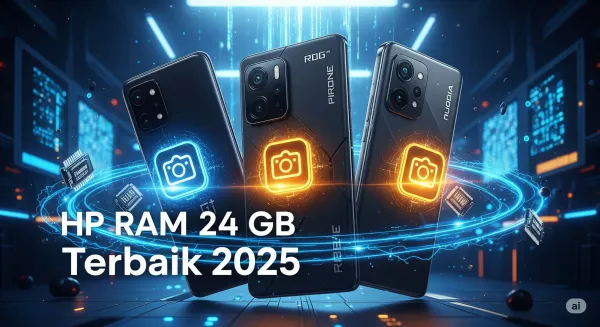 HP RAM 24 GB Terbaik 2025: Kamera Flagship