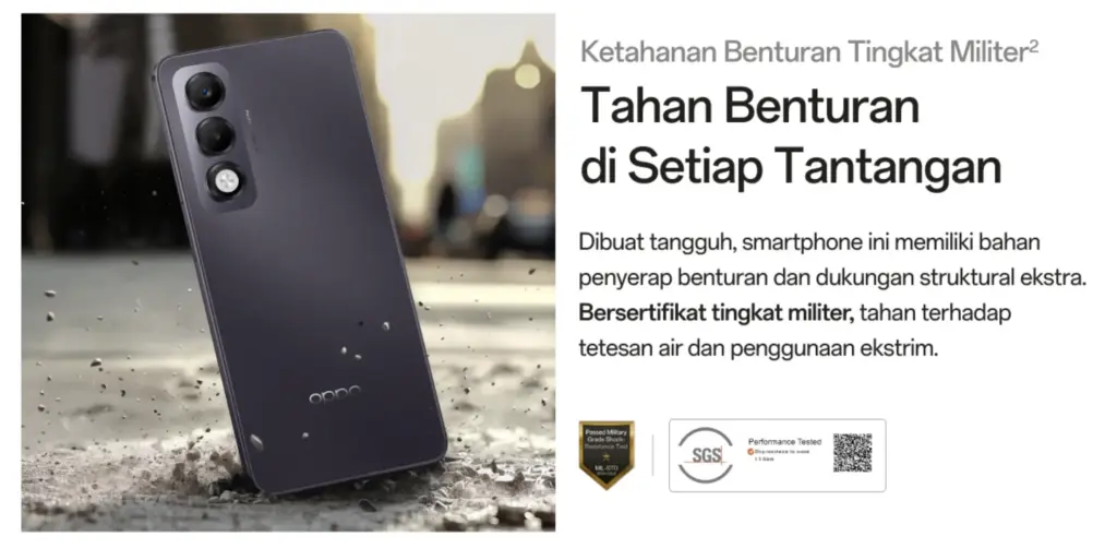 OPPO A5i Pro Standar Militer