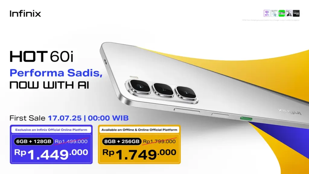 Promo Infinix HOT 60i
