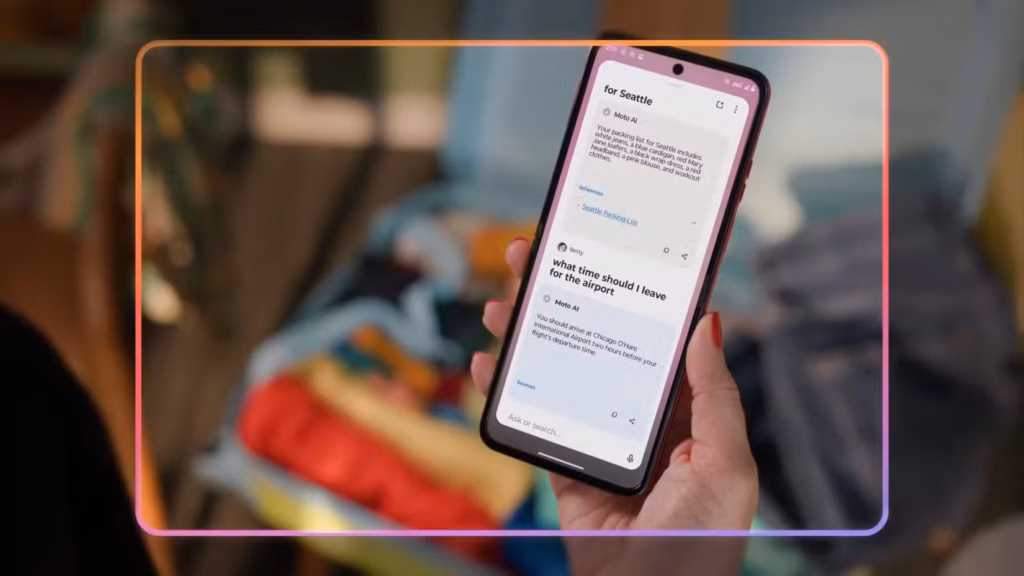 Motorola Moto AI: Asisten Cerdas di Smartphone Anda untuk Hidup Lebih Produktif dan Kreatif -